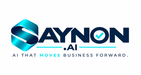 Saynon AI. AI that moves business forward.